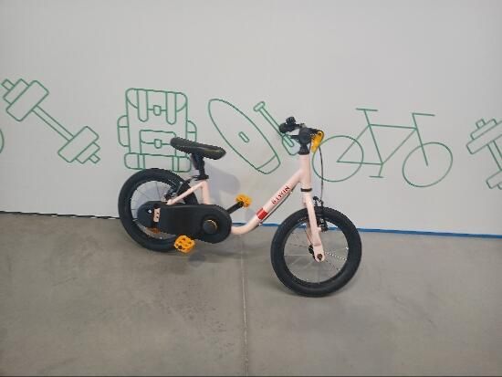 BICICLETA DE APRENDIZAGEM 2 EM 1 CRIANÇA 3-5 ANOS 14" DISCOVER 500