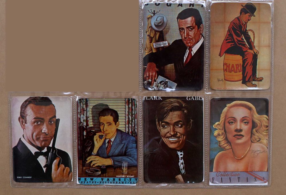 Artistas cinema Hollywood Sean Connery Charlie Clark Humphrey