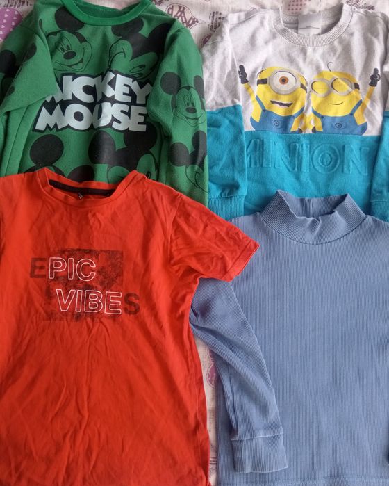 Вещи мальчик 10 шт 4.5-6-7 лет. За все 80 грн.