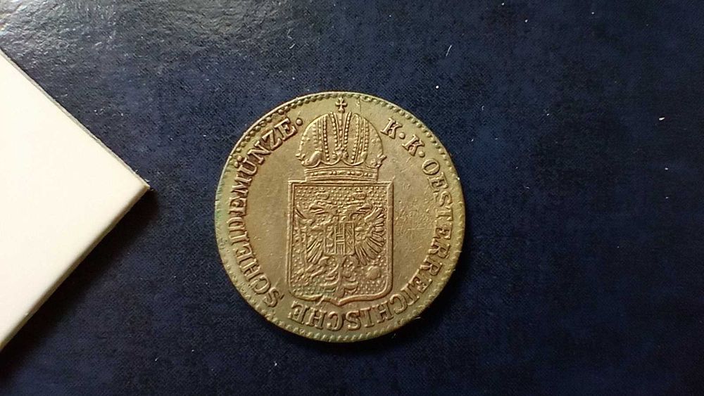 Stare monety 6 Kreuzer 1849 Austria srebro Cudo