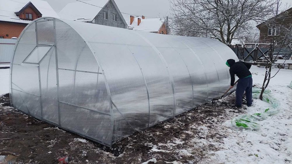 ОПТОВА ЦІНА! Теплиці Теплиця садова плівка, полікарбонат, каркас