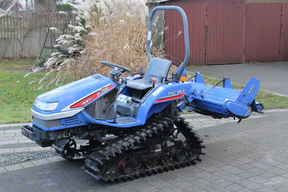 Traktor Japoński ISEKI 4x4 TPC 153 z glebogryzarką-stan perfekcyjny