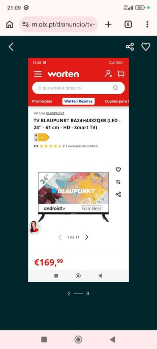 TV Pequena Blaupunkt