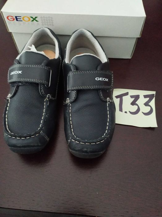 Sapato Geox, Tam.33, Cor Azul marinho