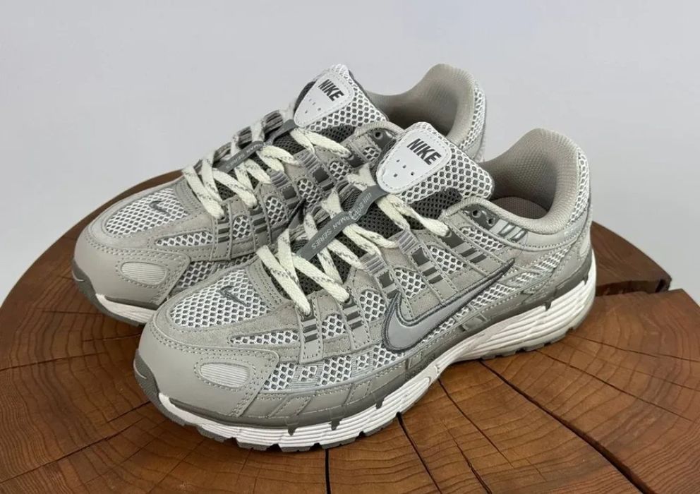 Стильні актуальна модель шкіряні кросівки  Nike  P-6000 Нові!