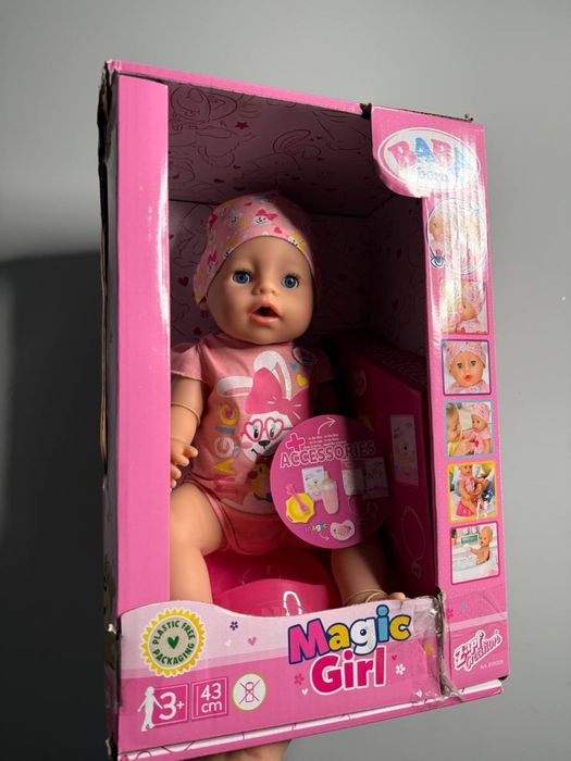 Лялька Zapf Baby Born бейбі борн 43 см чарівна дівчинка magic girl