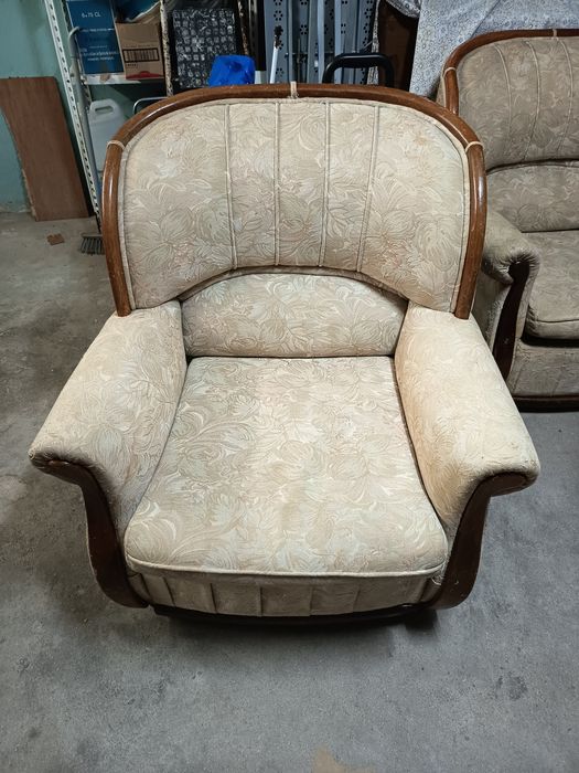 Conjunto de sofás antigo
