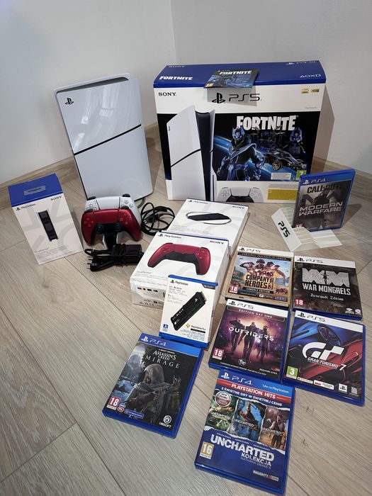 Gry na płytach PS5 i PS4