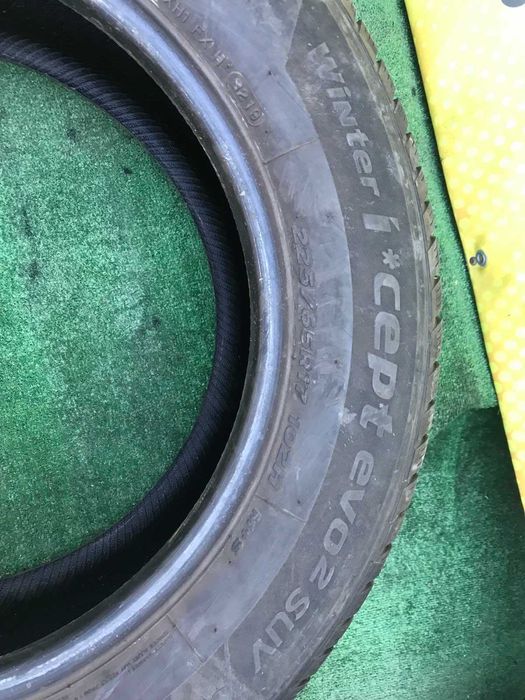 Шини Hankook 225/65r17 комплект зима б/у склад Оригінал