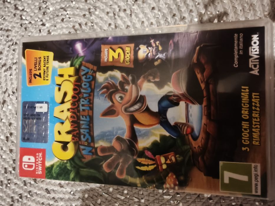 Crash Bandicom n Sane Trylogy Nintendo