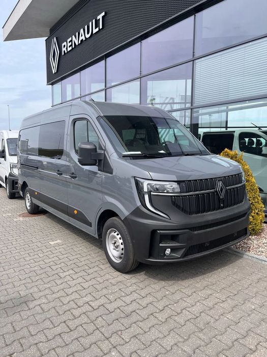 Renault Nowy Master Brygadowy  Nowy Master Największy Skręt Brygadówka 7os Oferta Flotowa 7,4l/100km