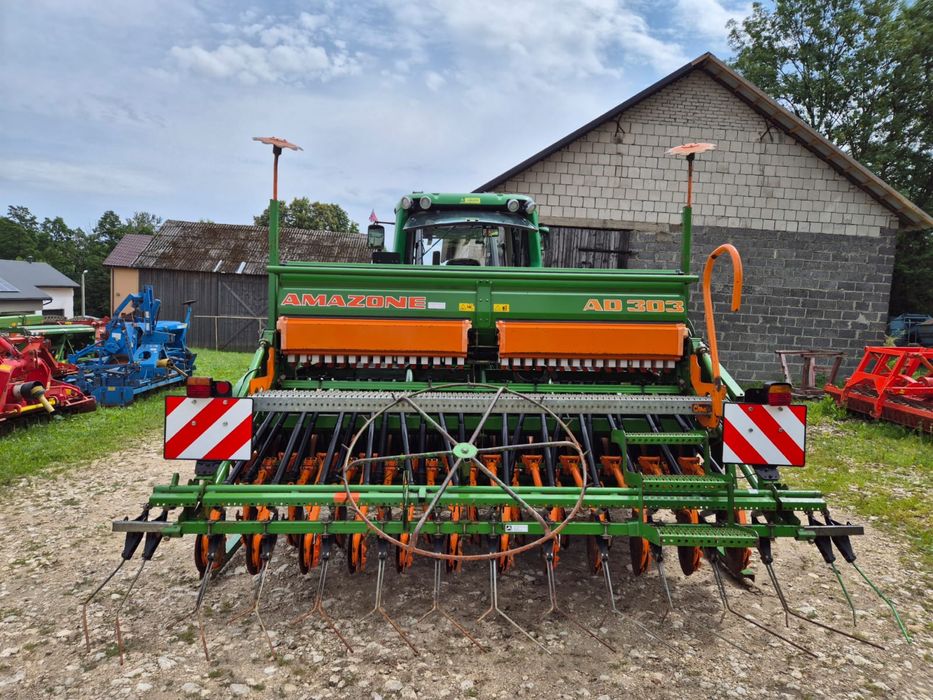 Agregat AMAZONE Kg302 + Ad303 Super talerzowy 3m 2004r