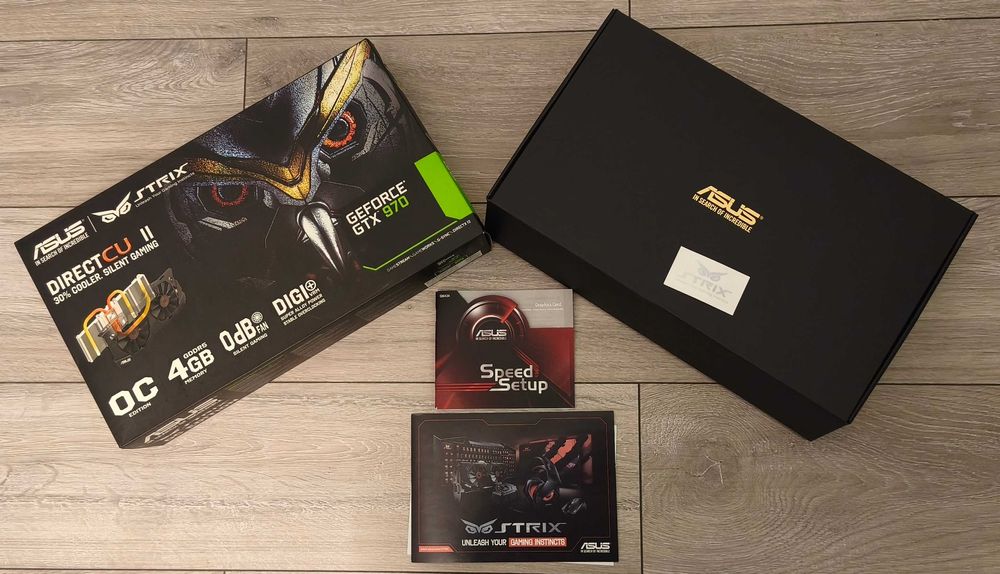 Karta graficzna VGA Asus Strix GTX 970 4GB Ram STRIX-GTX970-DC2OC-4GD5