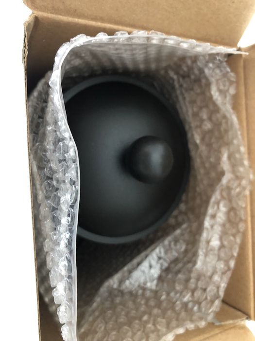 Chaleira em vidro, nova. Na caixa.