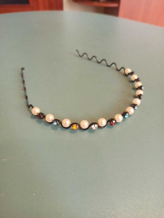 Обруч на голову, патриотичный, женский