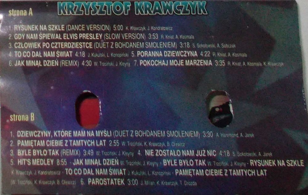 Krzysztof Krawczyk Złote Przeboje kaseta Omega Poland 1996