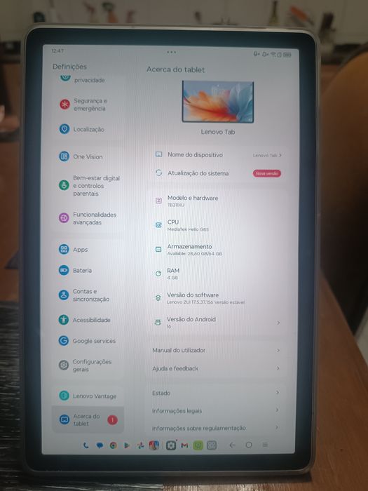 Tablet LENOVO Tab 10.1''