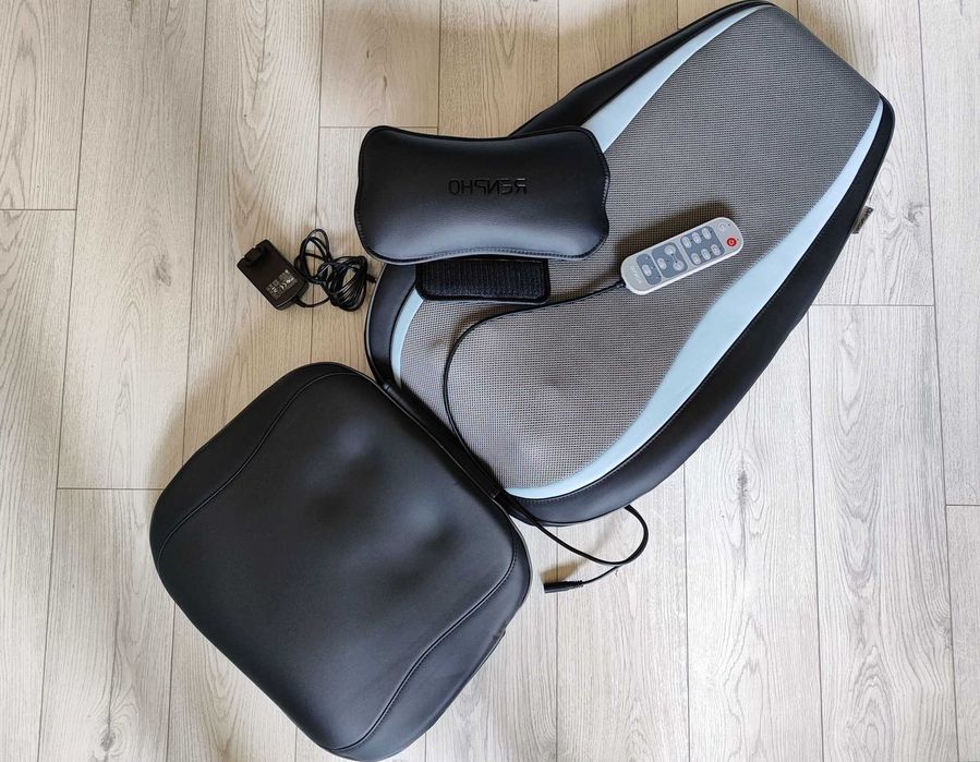 Mata masująca Renpho Shiatsu – Grzanie / Wibracje / Kształt S