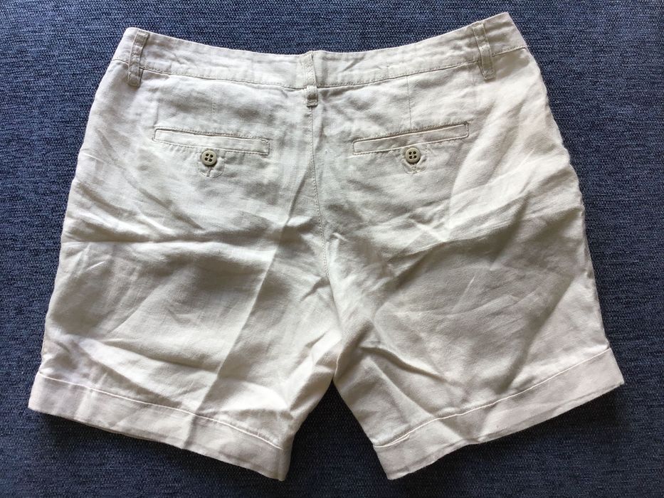 Szorty damskie 100% len, rozm. 38/40