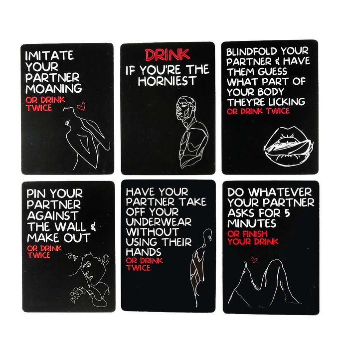 Jogo Para Casais "Desires Drunks" Projetado Para Aumentar A Intimidade