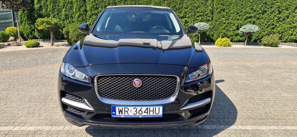 Jaguar F-Pace 2.0D 180KM, Automat, Skóra, Pdc, Navi, Kamera. BEZWYPADEK