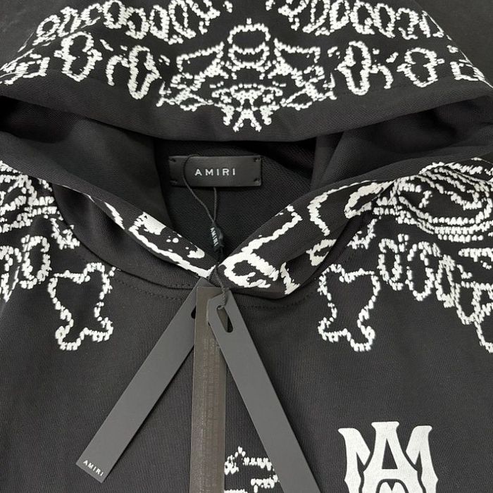 AMIRI bandana hoodie S,М
