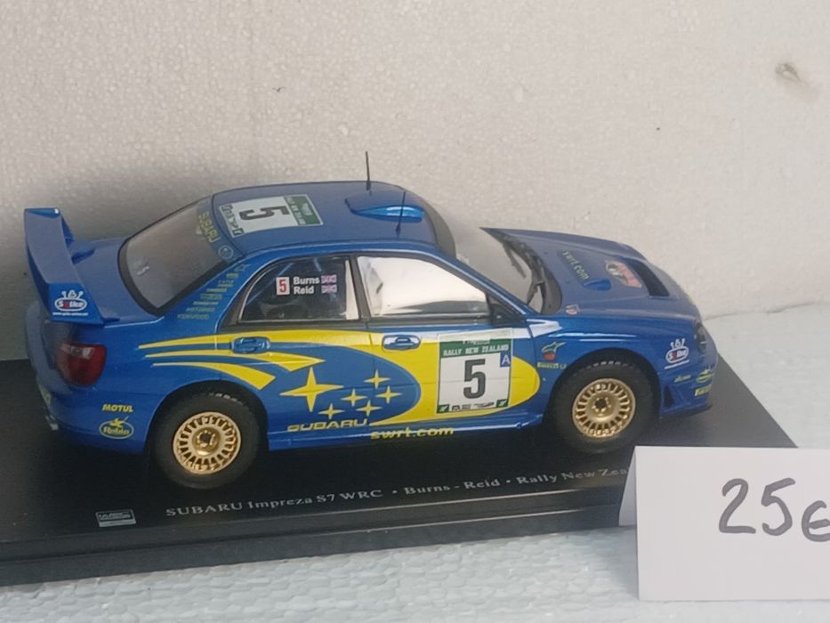 Miniaturas  1/24, de Ralies 7 modelos diferentes