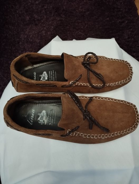 Linea мокасины замш