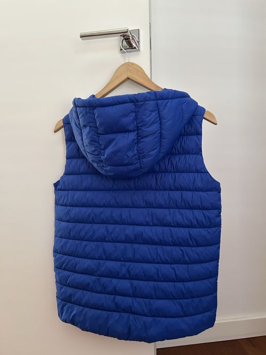 Kamizelka niebieska Benetton 150cm 10-11 lat