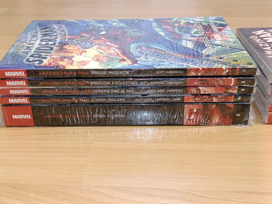 The Amazing Spider-Man: Globalna sieć tom 1-10 Venom Inc. Spisek Klonów
