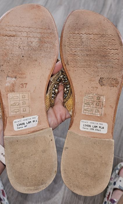 Klapki japonki sandały Venezia r 37