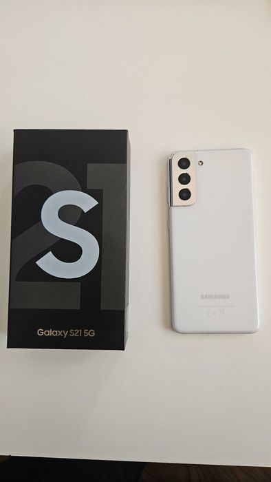 Samsung Galaxy S21 5G 256gb / 8gb - White Dual Sim Telemovel Muito Bem