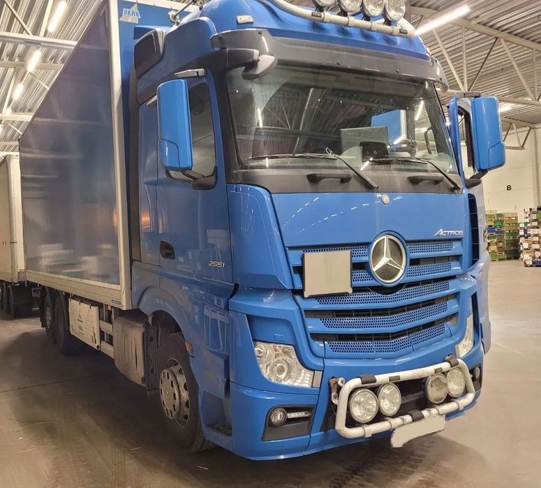 ZACISK HAMULCOWY ACTROS MP4 PRZÓD TYŁ WLECZONA OŚ