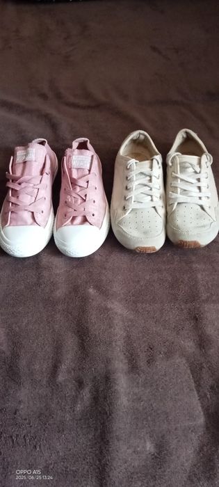 Кеды "ALL*STAR" (34р.) и мокасины "COLUMBIA" (37р.)