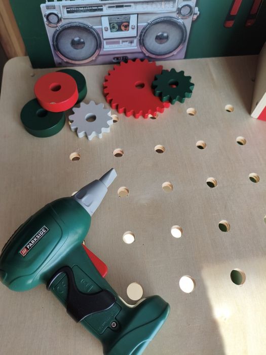 Warsztat parside z narzędziami