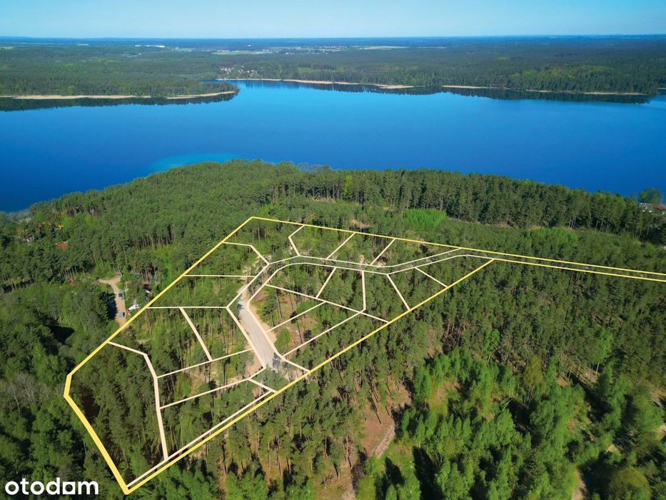 Atrakcyjna działka budowlana nad Jeziorem Plusznym