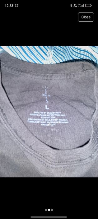 T-Shirt Cactus Jack collab c/ McDonald's