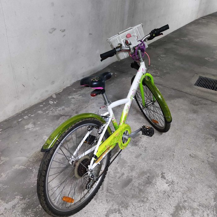 Bicicleta junior btwin para menina