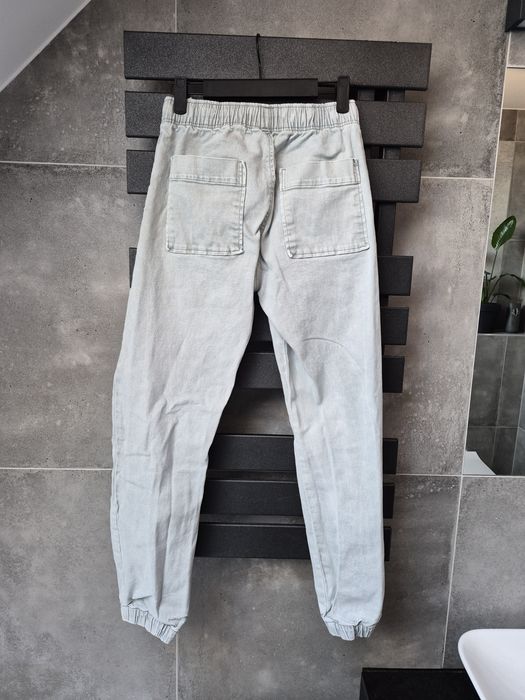 Szare spodnie joggery Zara r 164