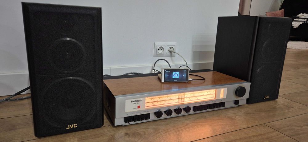 Goodmans One Ten + kolumny JVC SP E95