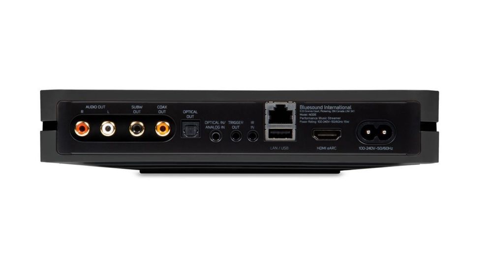 Bluesound NODE N132 аудіо стример, AirPlay2, HDMI eARC, мультирум, USB