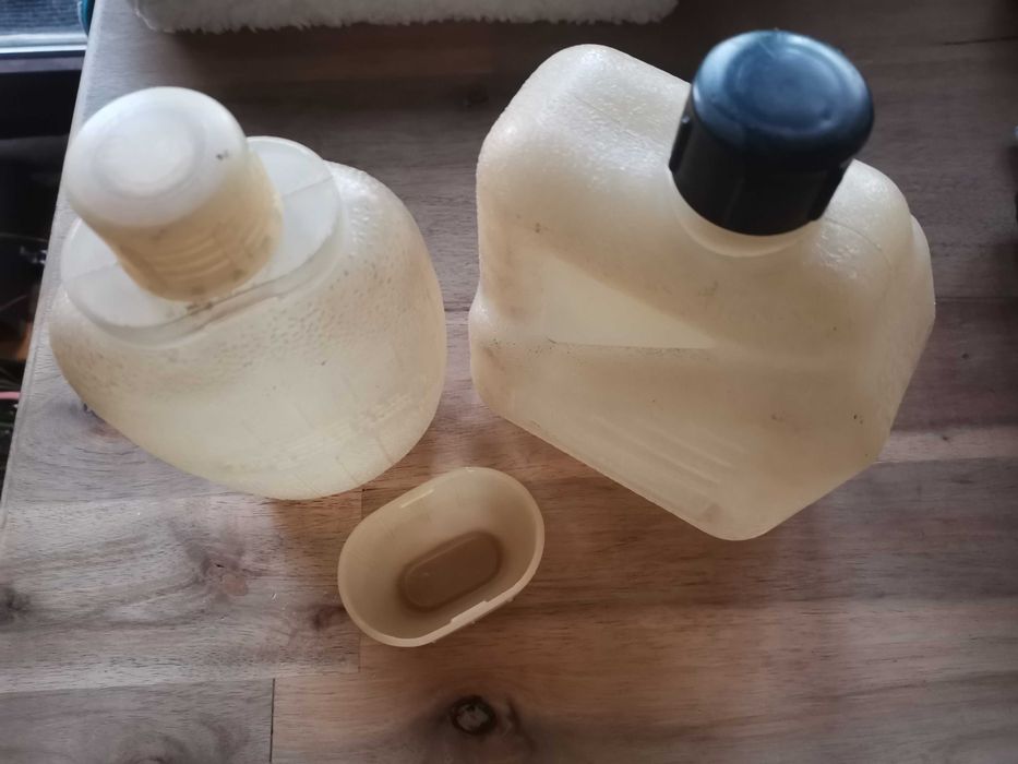 Plastikowy buklak, bidon PRL  2szt