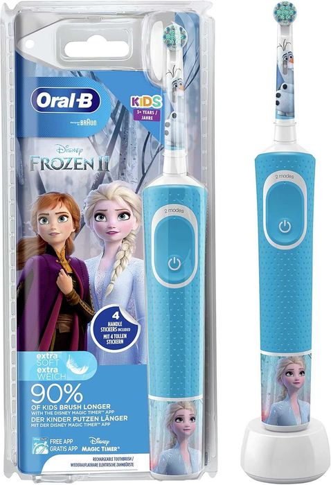 Szczoteczka elektryczna Oral-B D100.413.2K możliwość ładowania dla 3 lat i starszych
