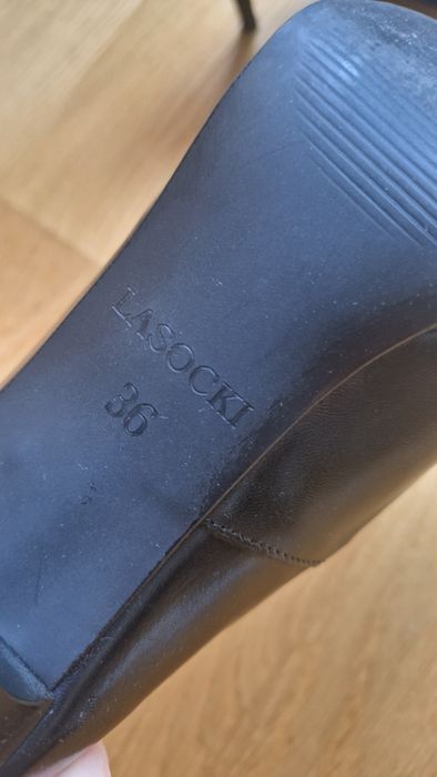 Czarne szpilki Lasocki 36