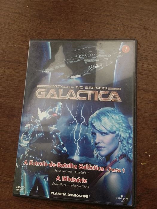 DVD série a Galáctica