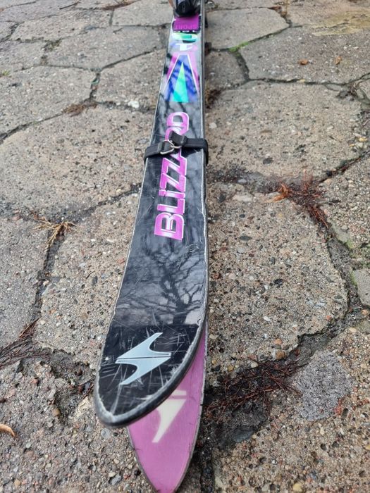 Narty blizzard z okuciami Salomon