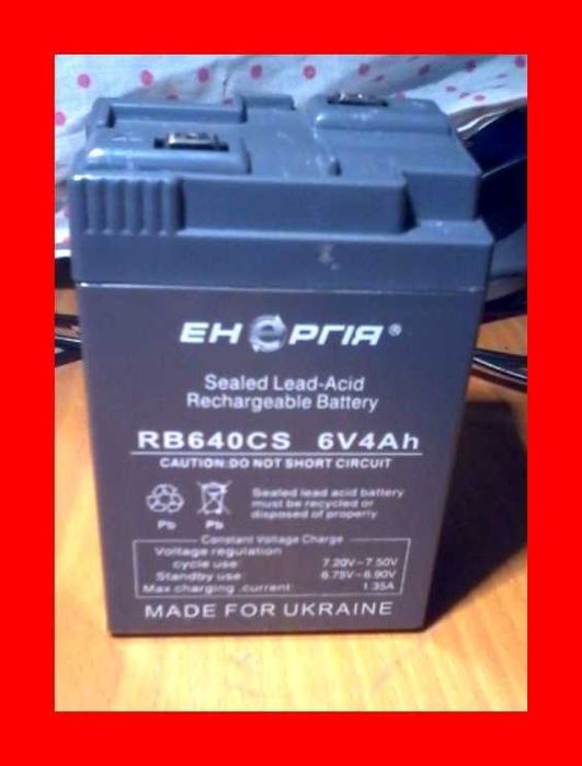 Батарея аккумулятор ЭНЕРГИЯ в нормальном рабочем состоянии