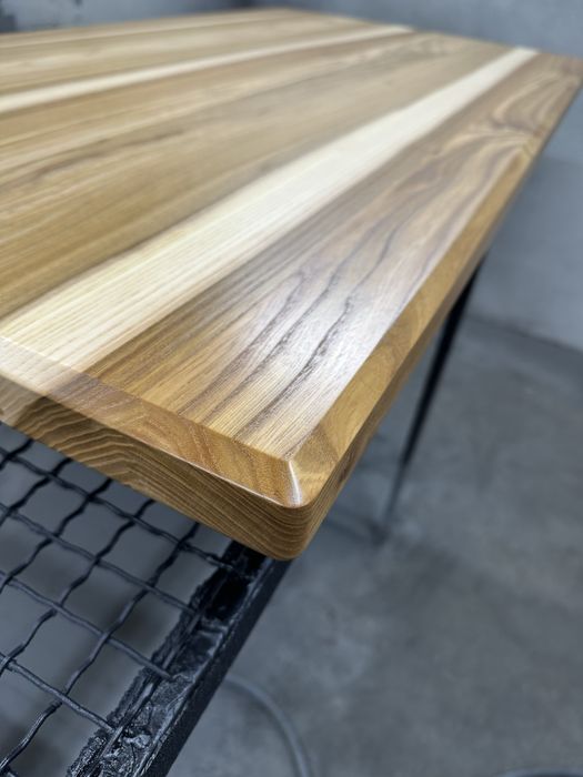 В НАЯВНОСТІ стільниця з вʼязу  1300*700*40 столешница из дерева лофт