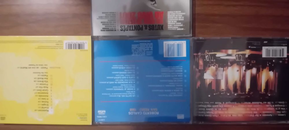 Música em Cd Portuguesa e Brasileira Concertos ao Vivo.