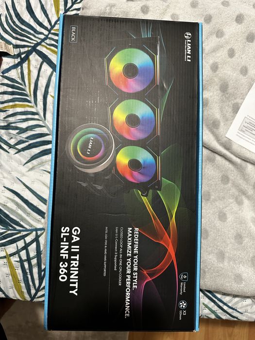 Lian Li GA II Trinity SL-INF 360mm - Novo (RMA)